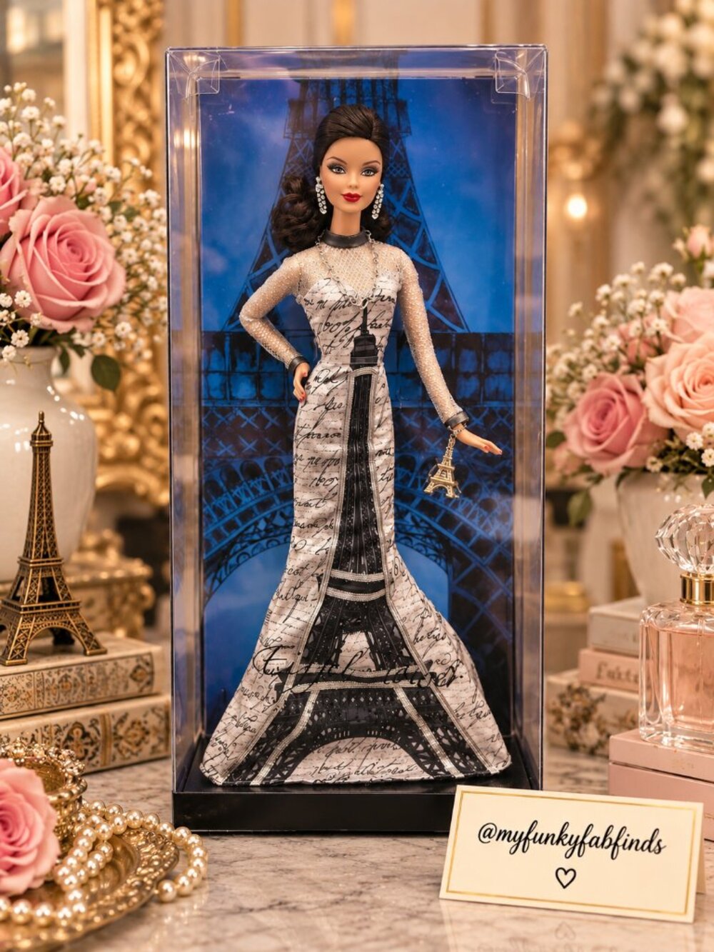 Barbie Collector Dolls of the World Eiffel Tower Doll